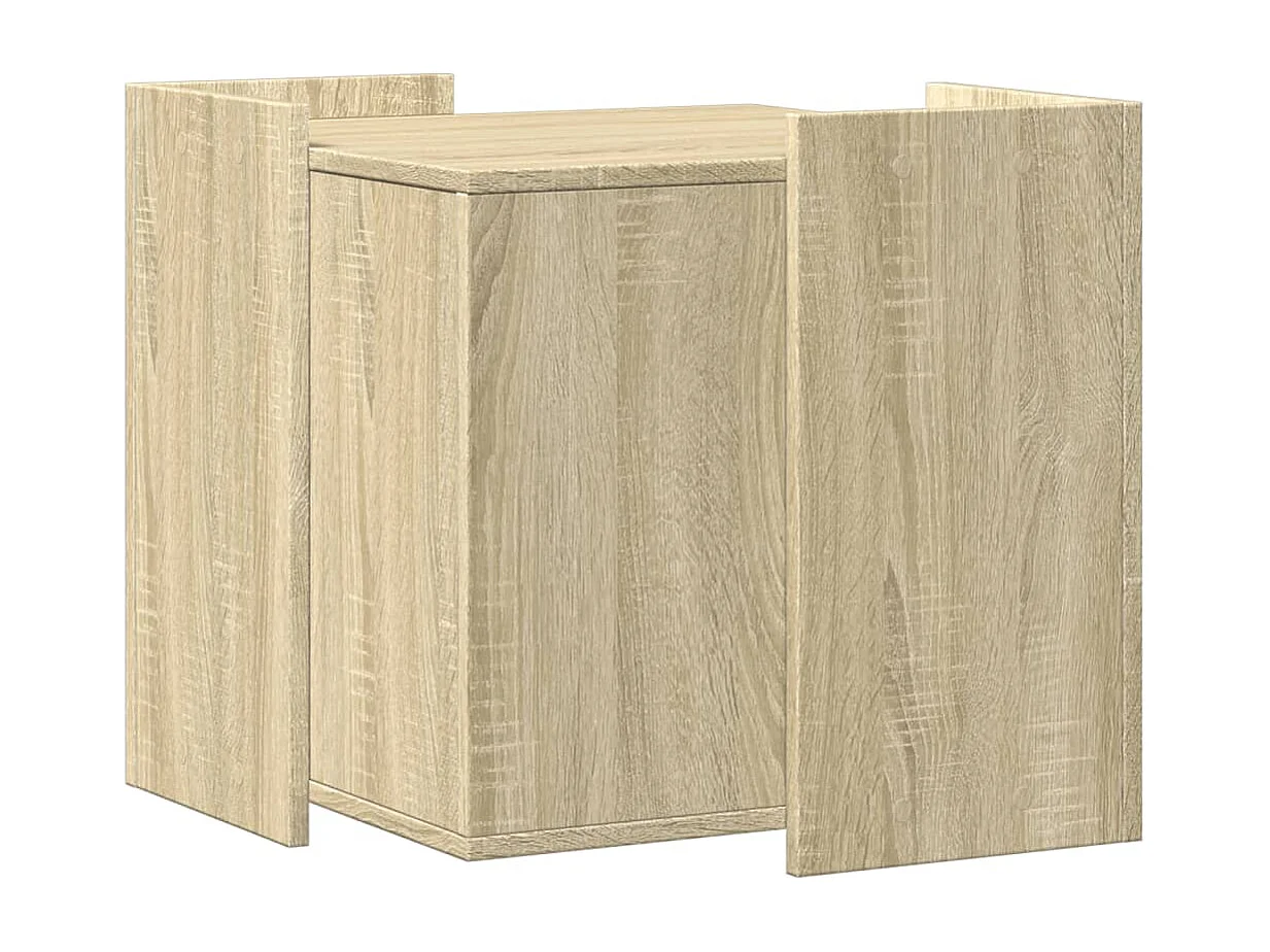 Kattenbakkast Sonoma Eiken Gemanipuleerd Hout