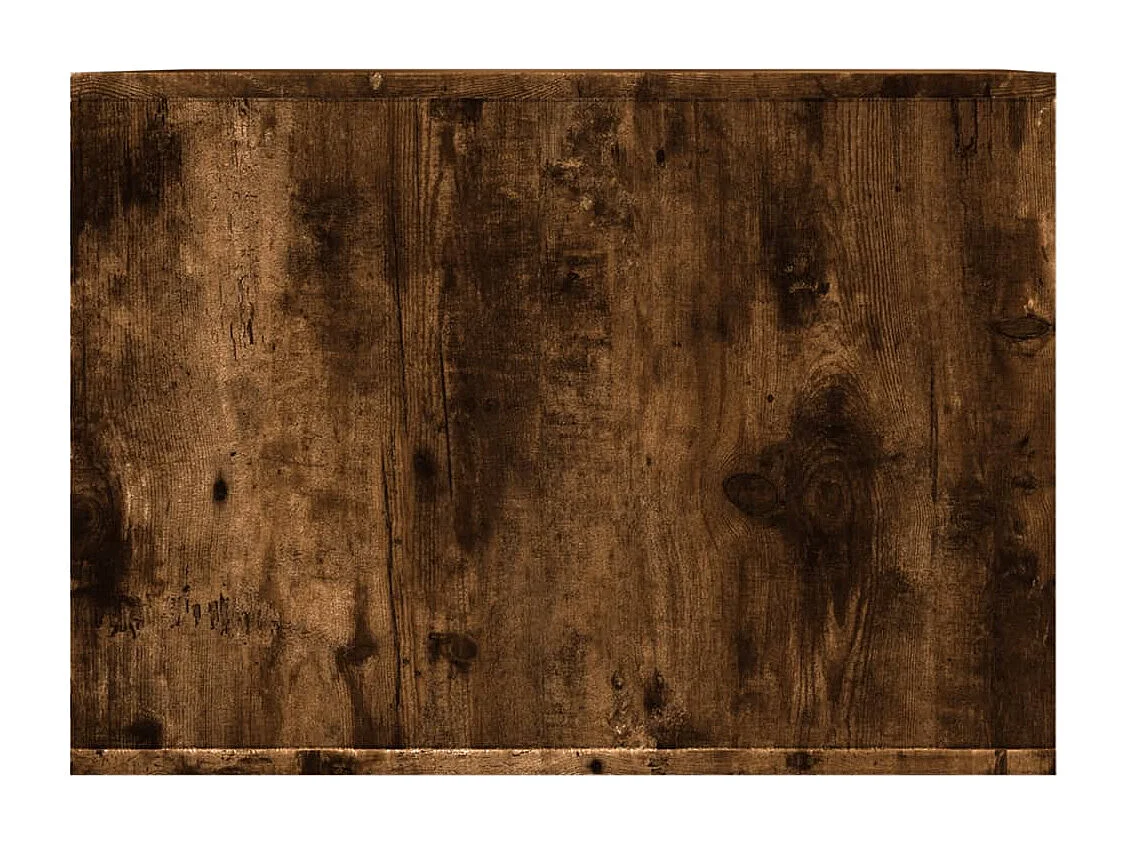 Mobiletto per lettiera per gatti in rovere affumicato, legno ingegnerizzato