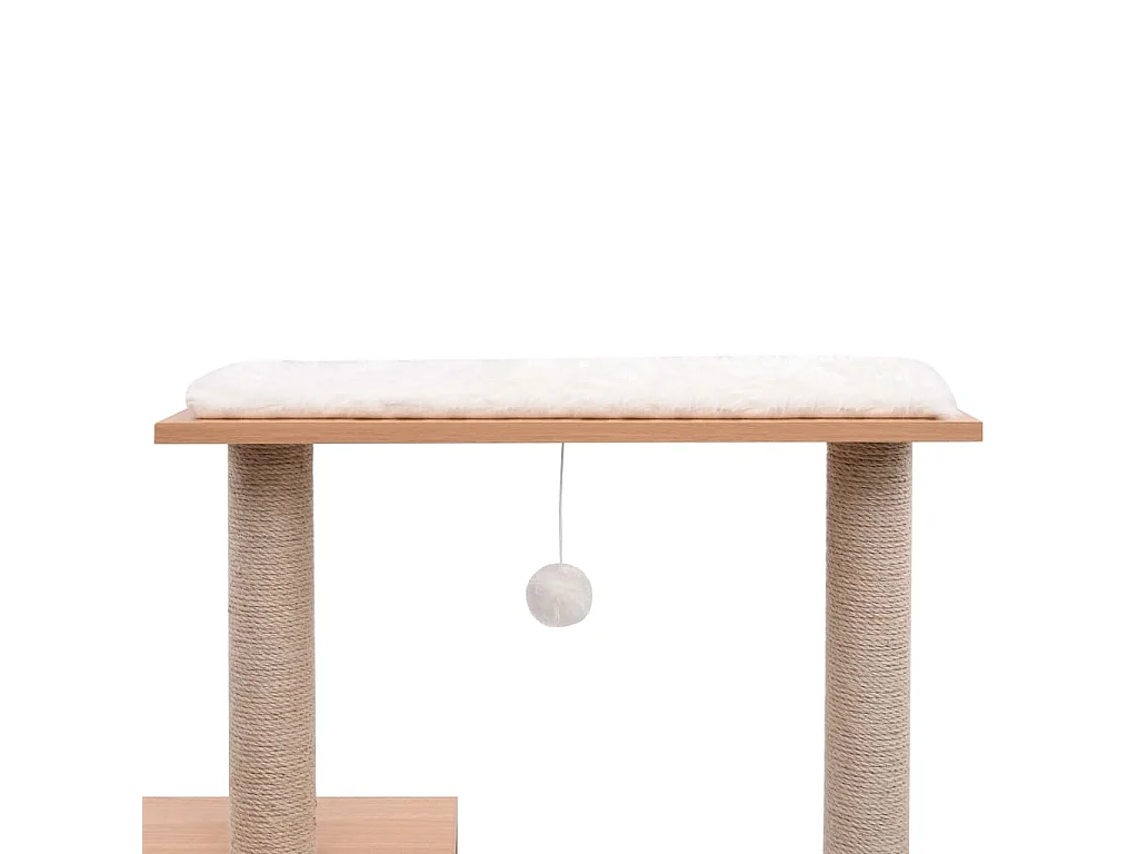 Arbre à chat avec tapis à gratter en sisal 104 cm