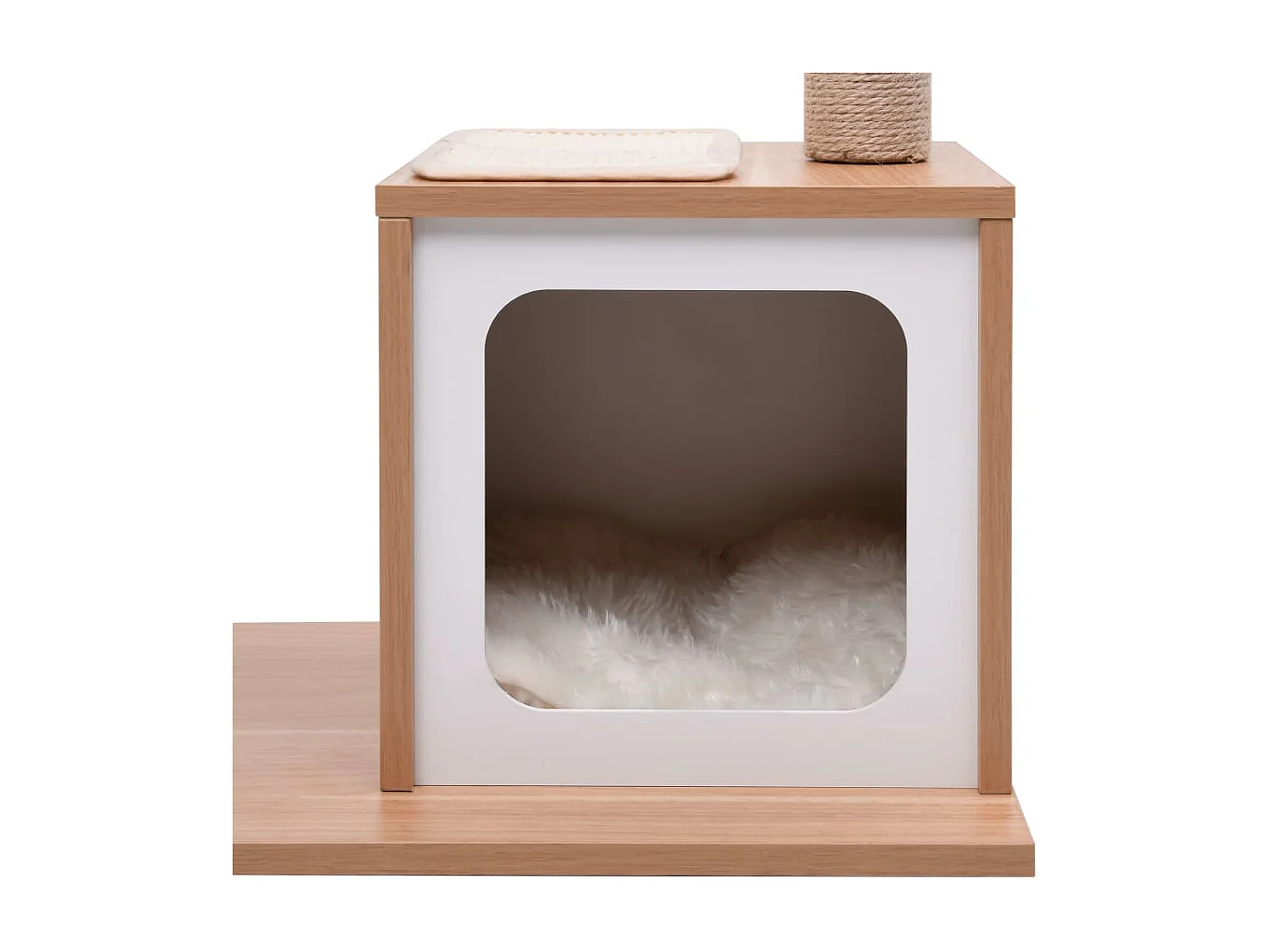 Arbre à chat avec tapis à gratter en sisal 104 cm