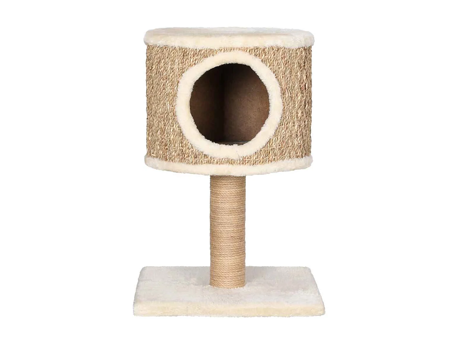 Árvore para gatos com apartamento e arranhador 52 cm Seagrass