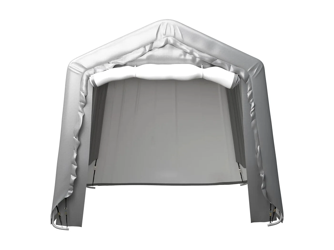 Tente de rangement 240x240 cm Acier Gris