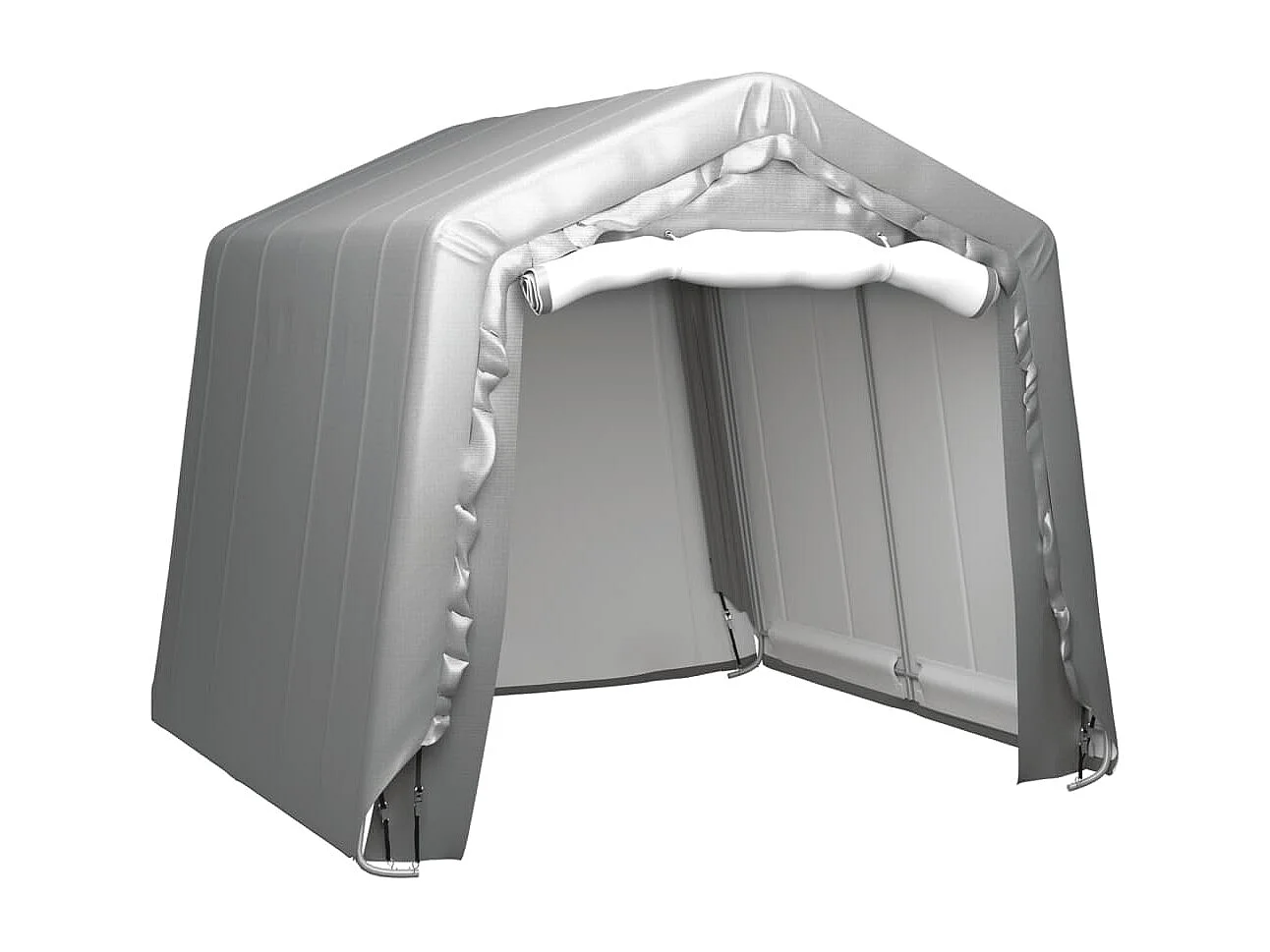 Tente de rangement 240x240 cm Acier Gris