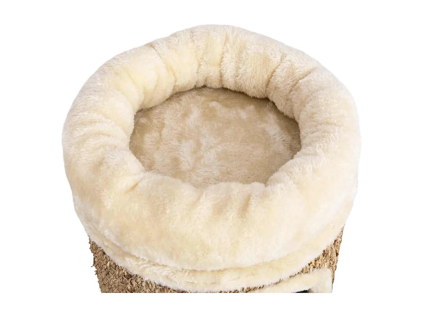 Maison pour chat avec coussin de luxe 33 cm Herbiers marins