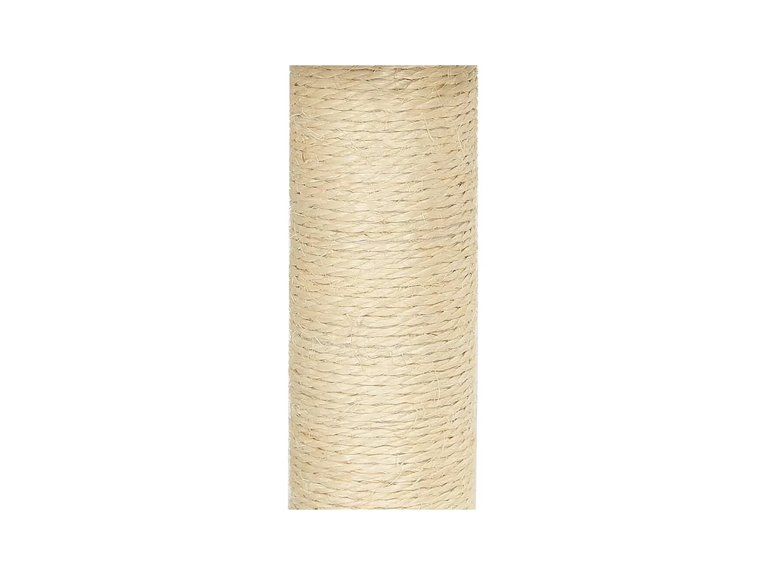 Arbre à chat avec griffoirs en sisal Crème 92 cm