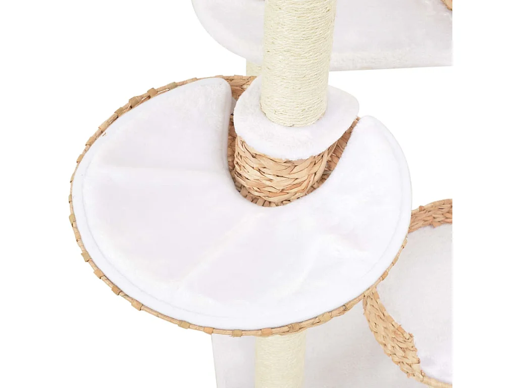 Katzenbaum mit Sisal-Kratzbäumen Seegras