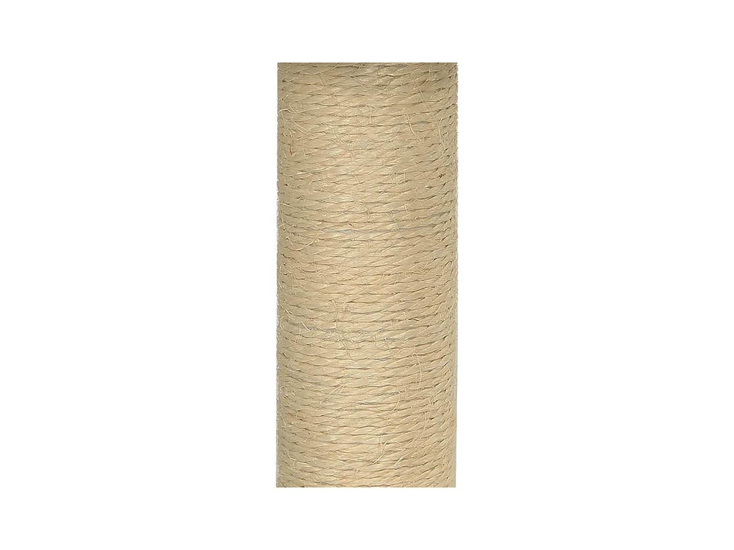 Arbre à chat avec griffoir en sisal Crème 74 cm