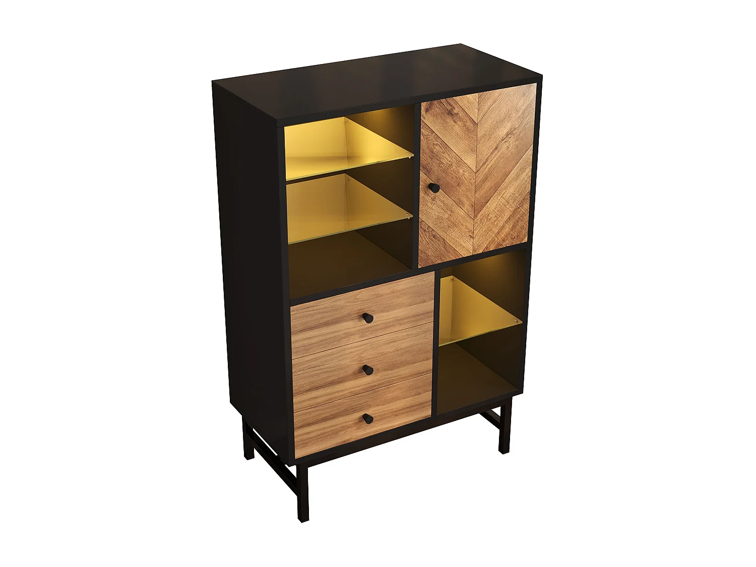 Lit rembourré 140x200 cm, lit double avec dossier de tête de lit en velours en forme de nuage, lit rembourré sans matelas, sommier à lattes, lit jeune, lit enfant