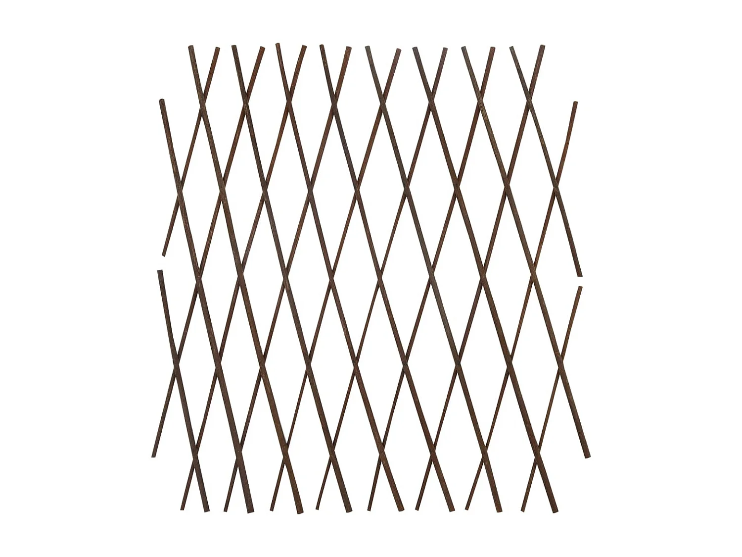 Cl?ture en treillis de saule 5 pcs 180x60 cm