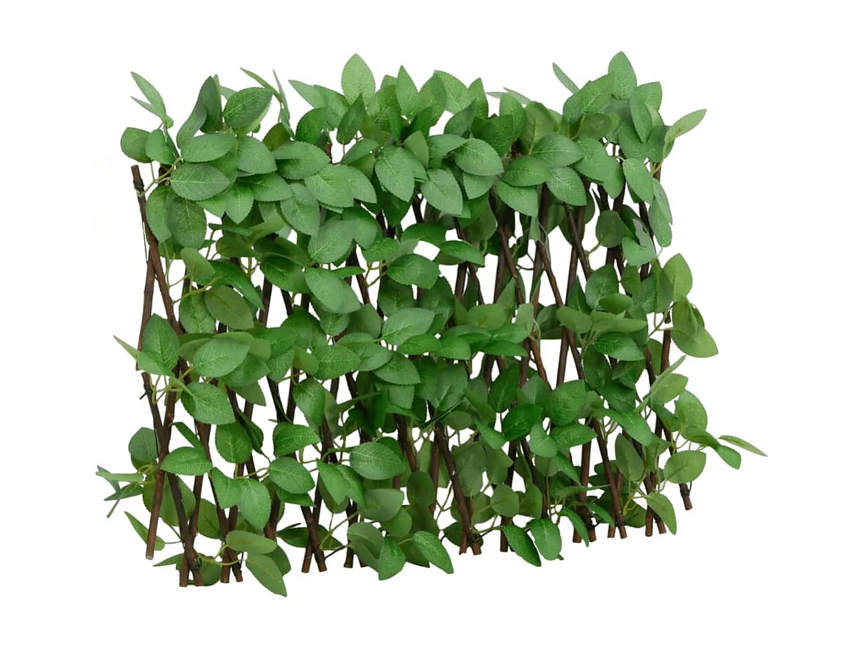 ?5pcs Treliça de Hera Artificial Expansível Verde 180x30cm