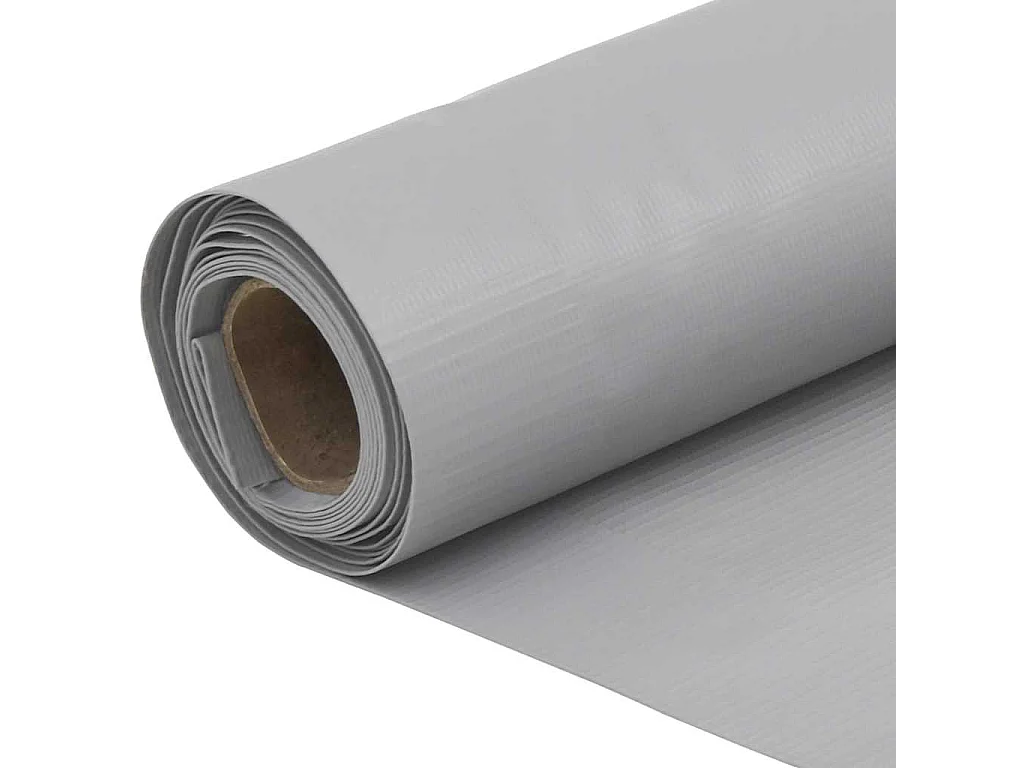 Frangivista per balcone grigio 500x120 cm PVC