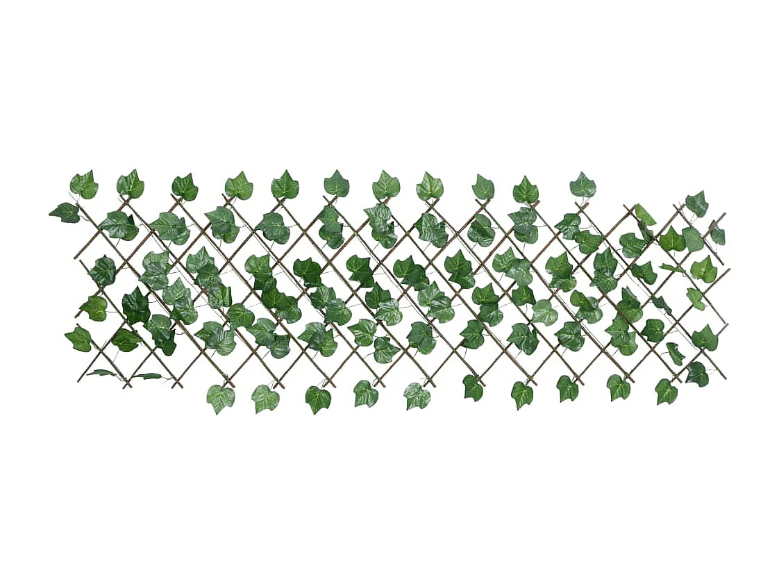 ?Treillis de feuille de vigne artificiel extensible 190x60 cm