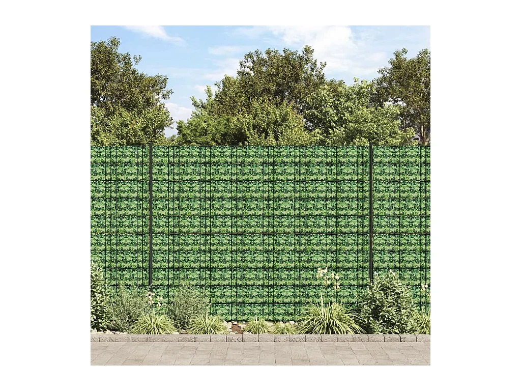écran d'intimité de jardin PVC 70x0,19 m Vert