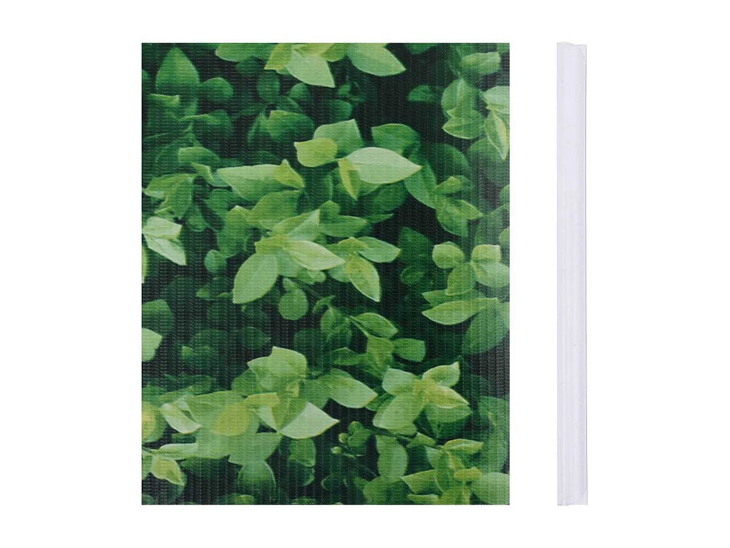 Frangivista da giardino in PVC 70x0,19 m Verde