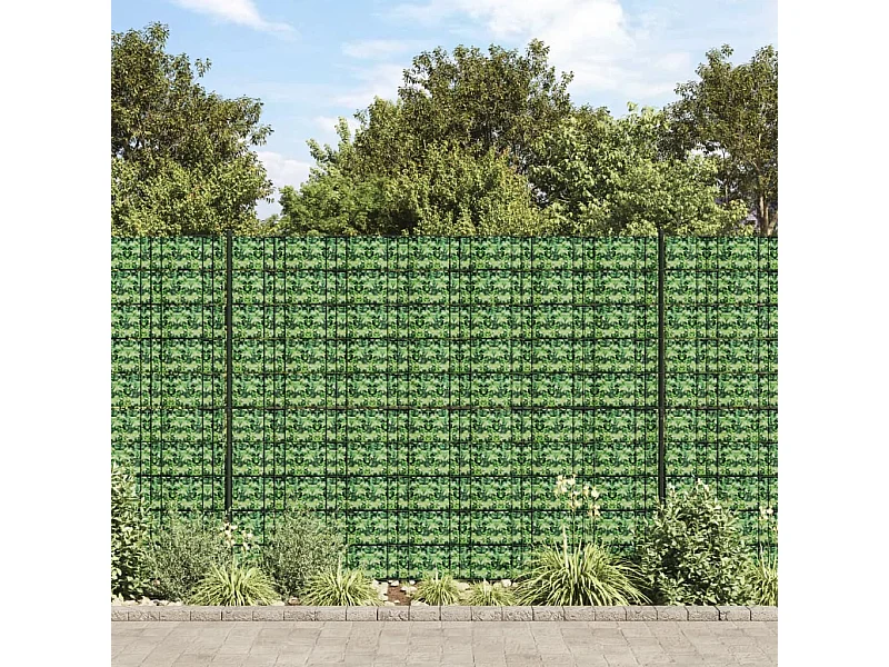 écran d'intimité de jardin PVC 70x0,19 m Vert