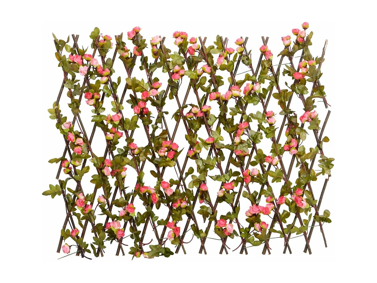 ?5 Stück erweiterbares künstliches Efeu-Spalier 180x60cm