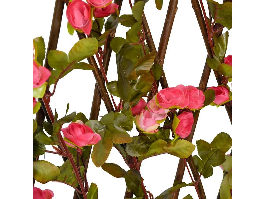 ?5 Stück erweiterbares künstliches Efeu-Spalier 180x60cm