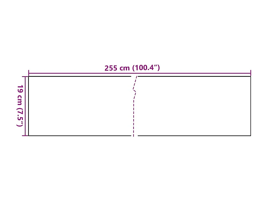 Paravents de balcon 10 pcs marron clair 255x19cm résine tressée