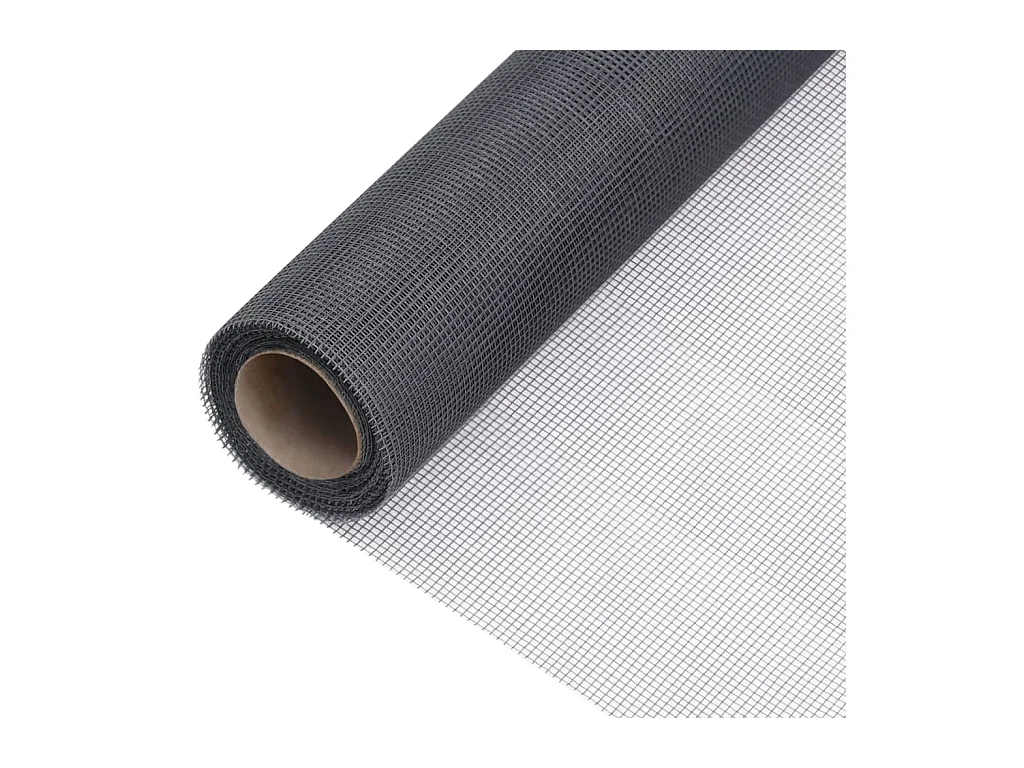écran en treillis Fibre de verre 60x1000 cm Gris