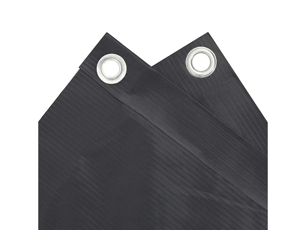 écran d'intimité de balcon anthracite 500x75 cm PVC