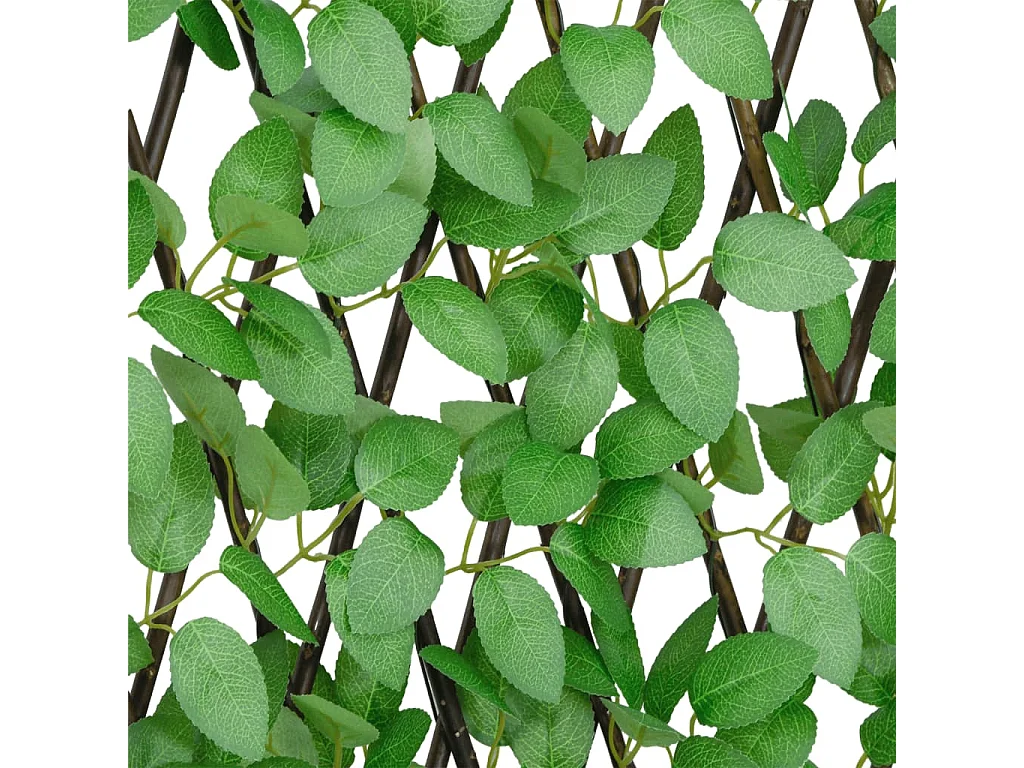 ?5pcs Treliça de Hera Artificial Expansível Verde 180x65cm