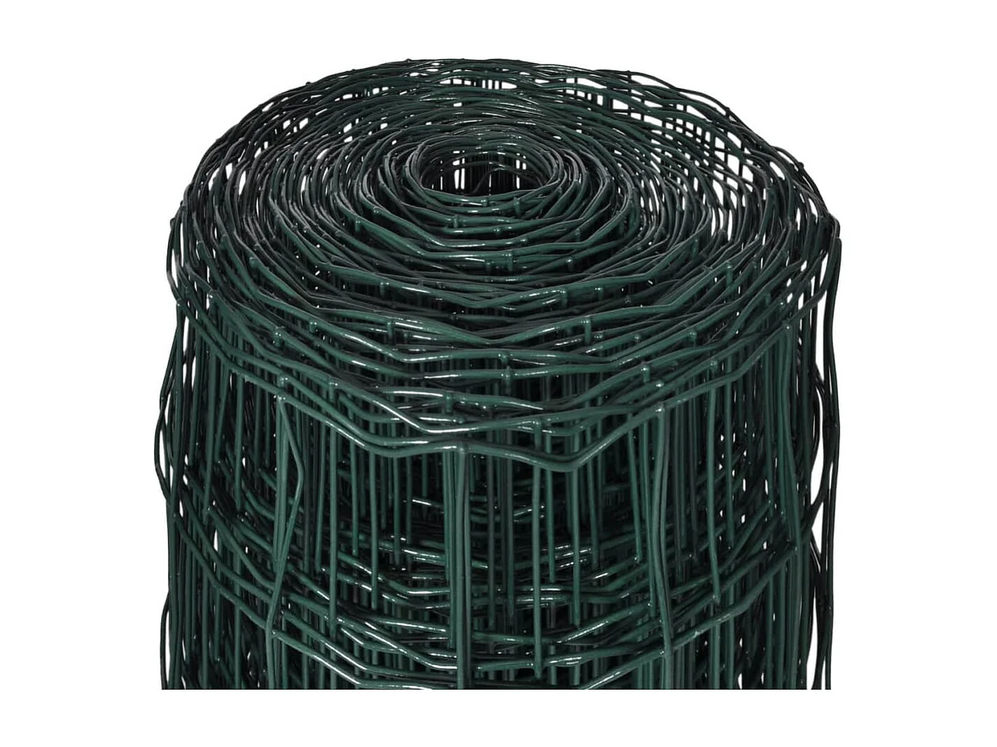 Cerca de aço Euro 10 x 1,5 m Verde