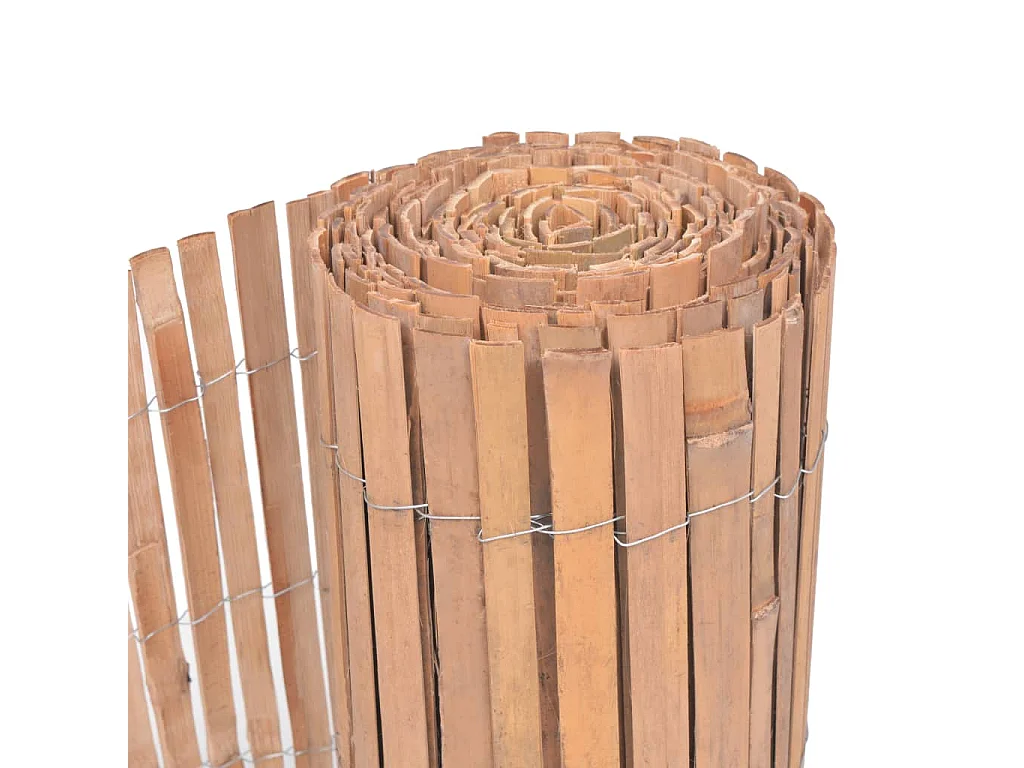 Cl?tures en bambou 2 pcs 100x400 cm