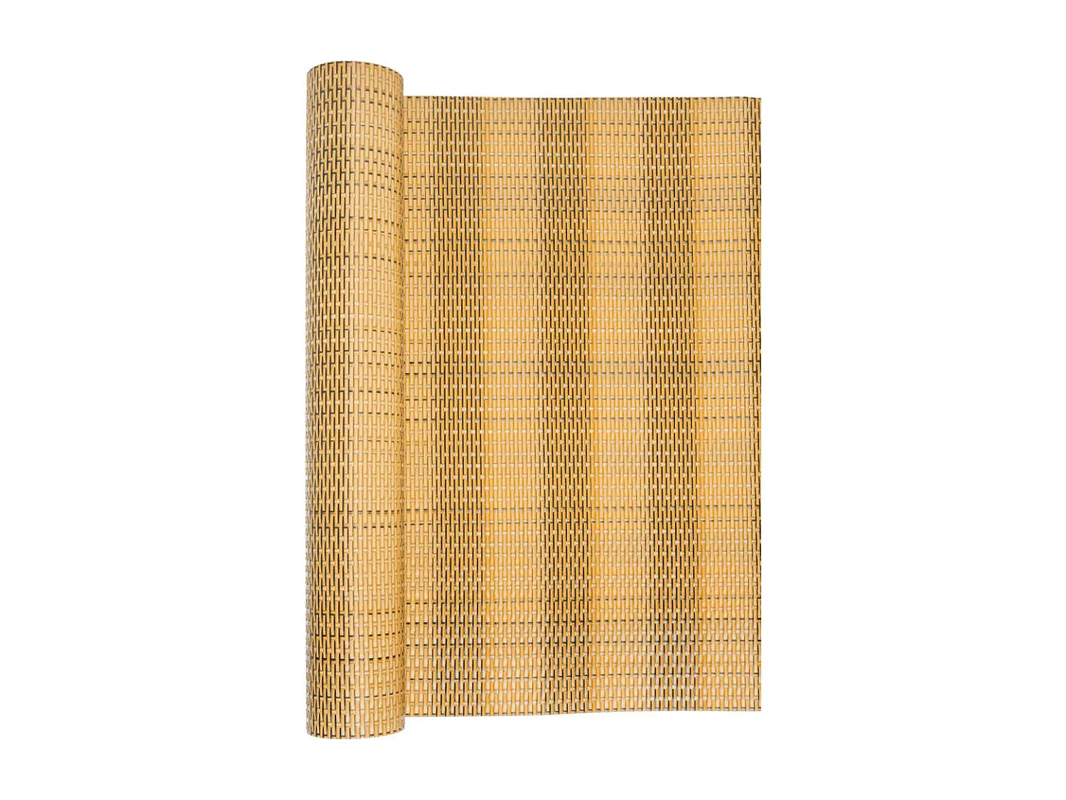 Tela de sacada marrom claro 1000x90 cm resina trançada