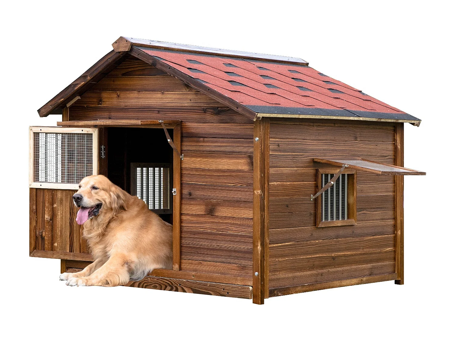 La niche est fabriquée en bois-2xl