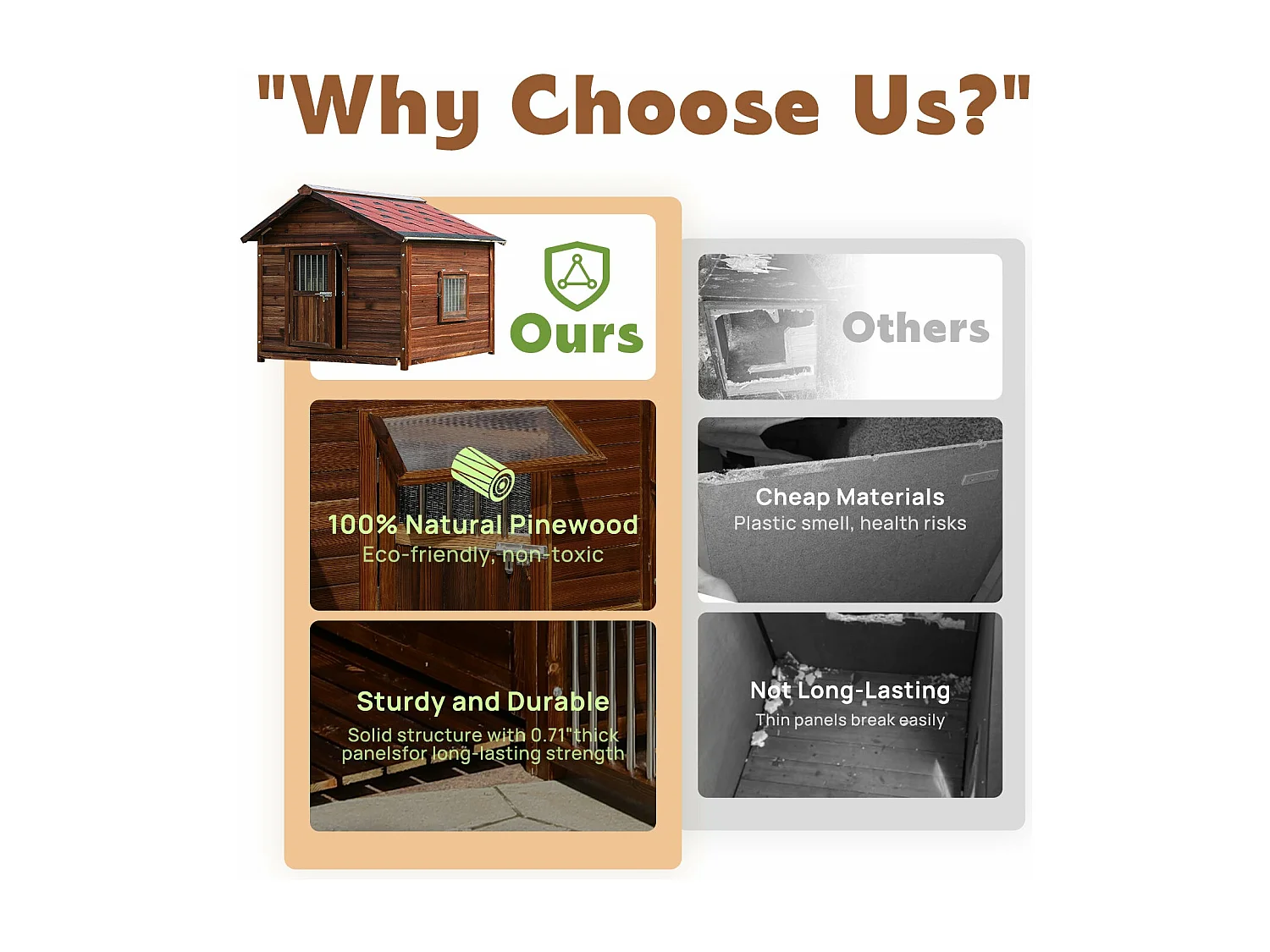 La niche est fabriquée en bois-2xl