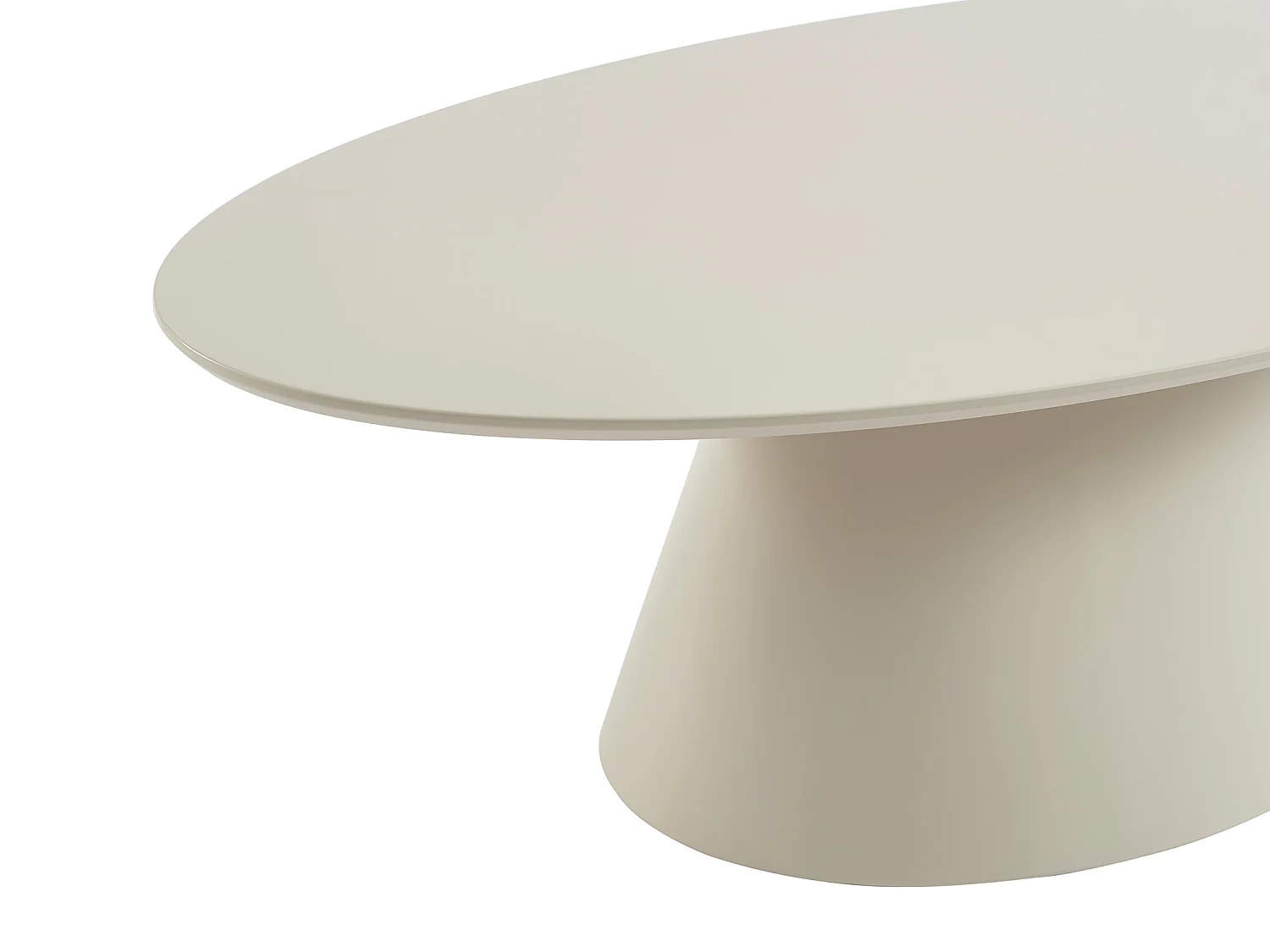 Table basse en MDF - Beige - ANTELADA