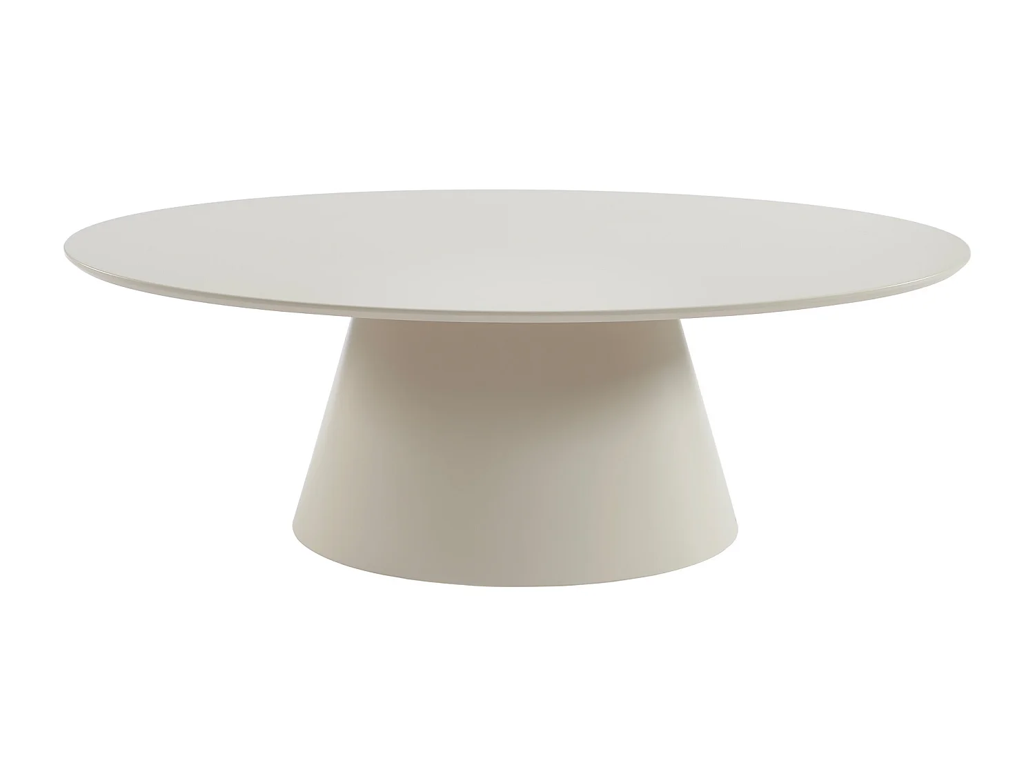 Table basse en MDF - Beige - ANTELADA