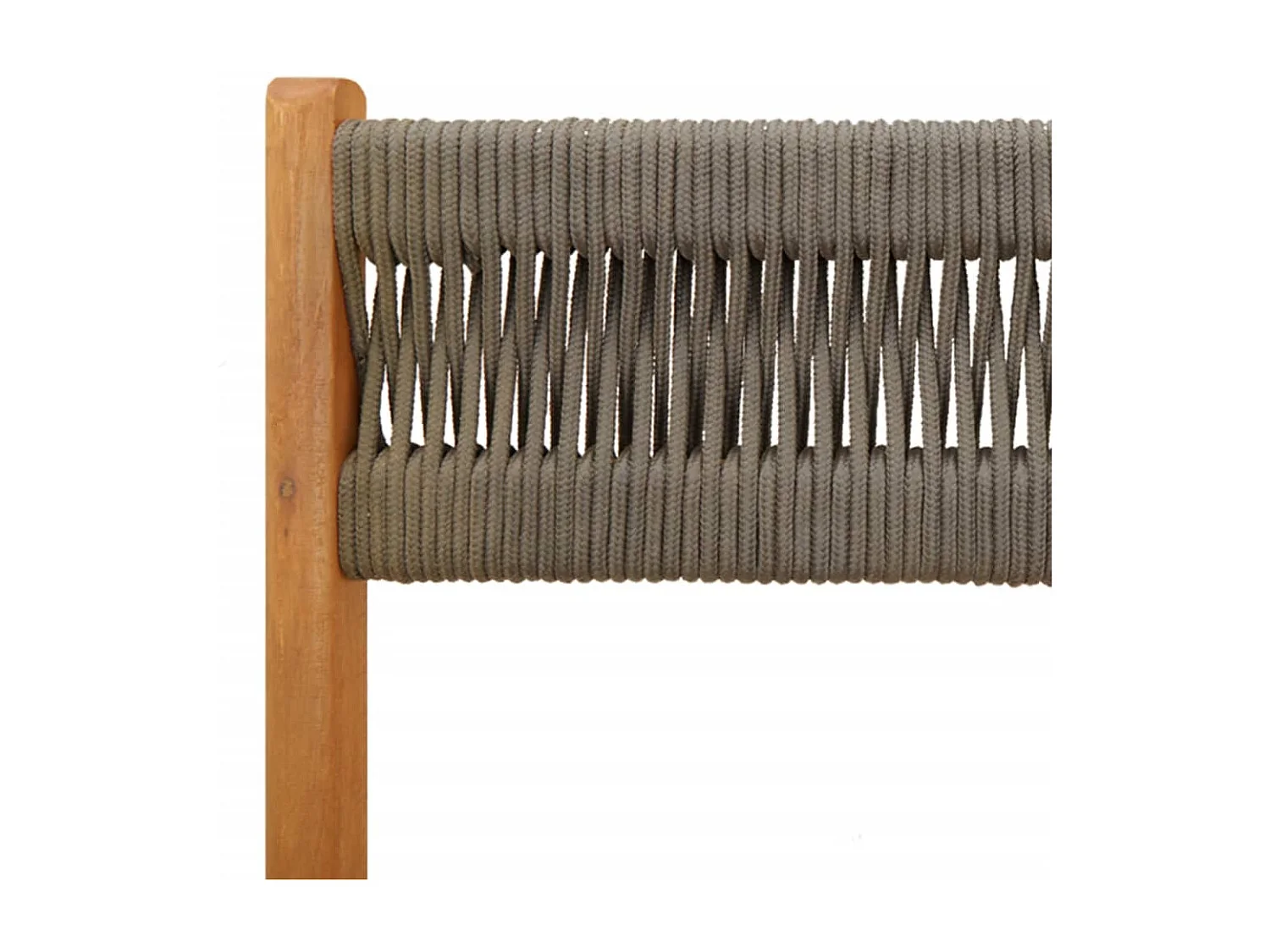 Chaises de jardin pliables lot de 6 gris bois d'acacia massif