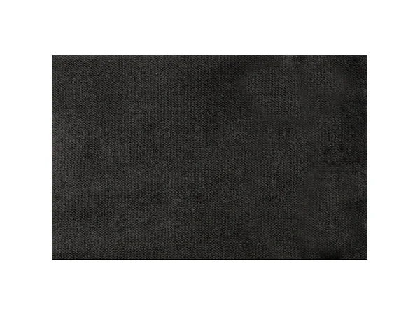 RODEO - Canapé 3 places velours gris foncé