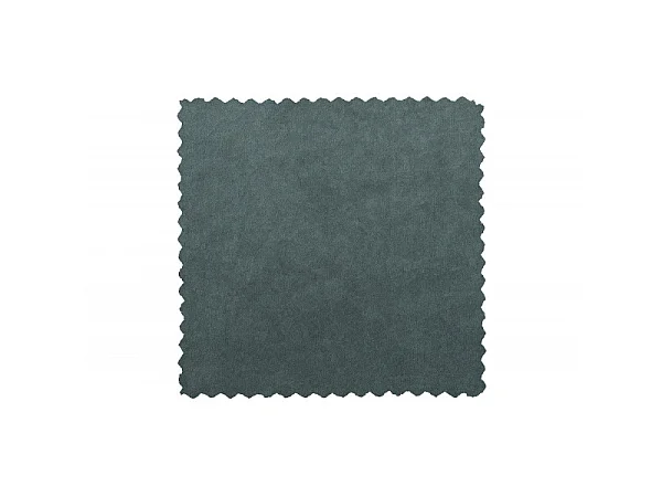 RODEO - Canapé 2 places velours bleu canard