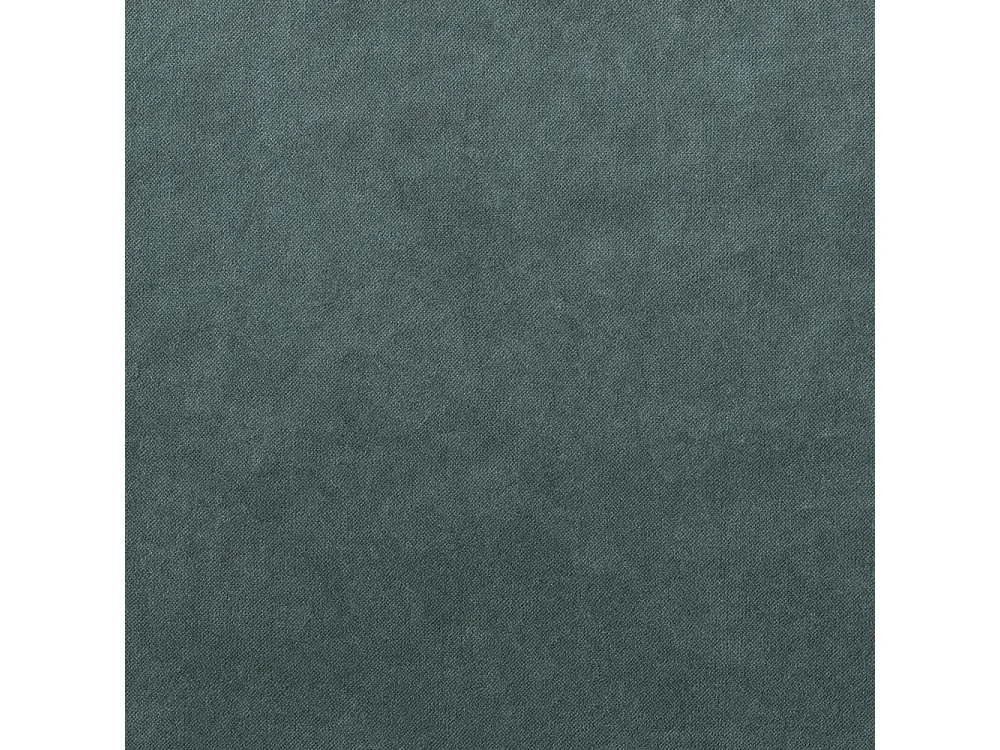 Bronco - Canapé 3 places vintage en velours - Bleu Canard