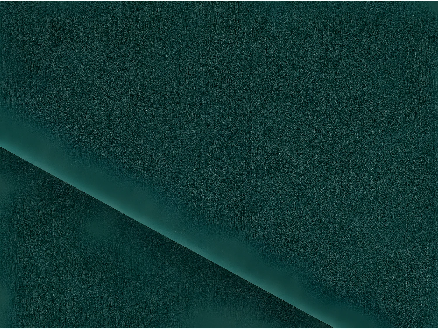 Canapé d'angle convertible en tissu velours luxe, rangement - vert foncé, angle gauche (vu de face), ROXANE VELOURS