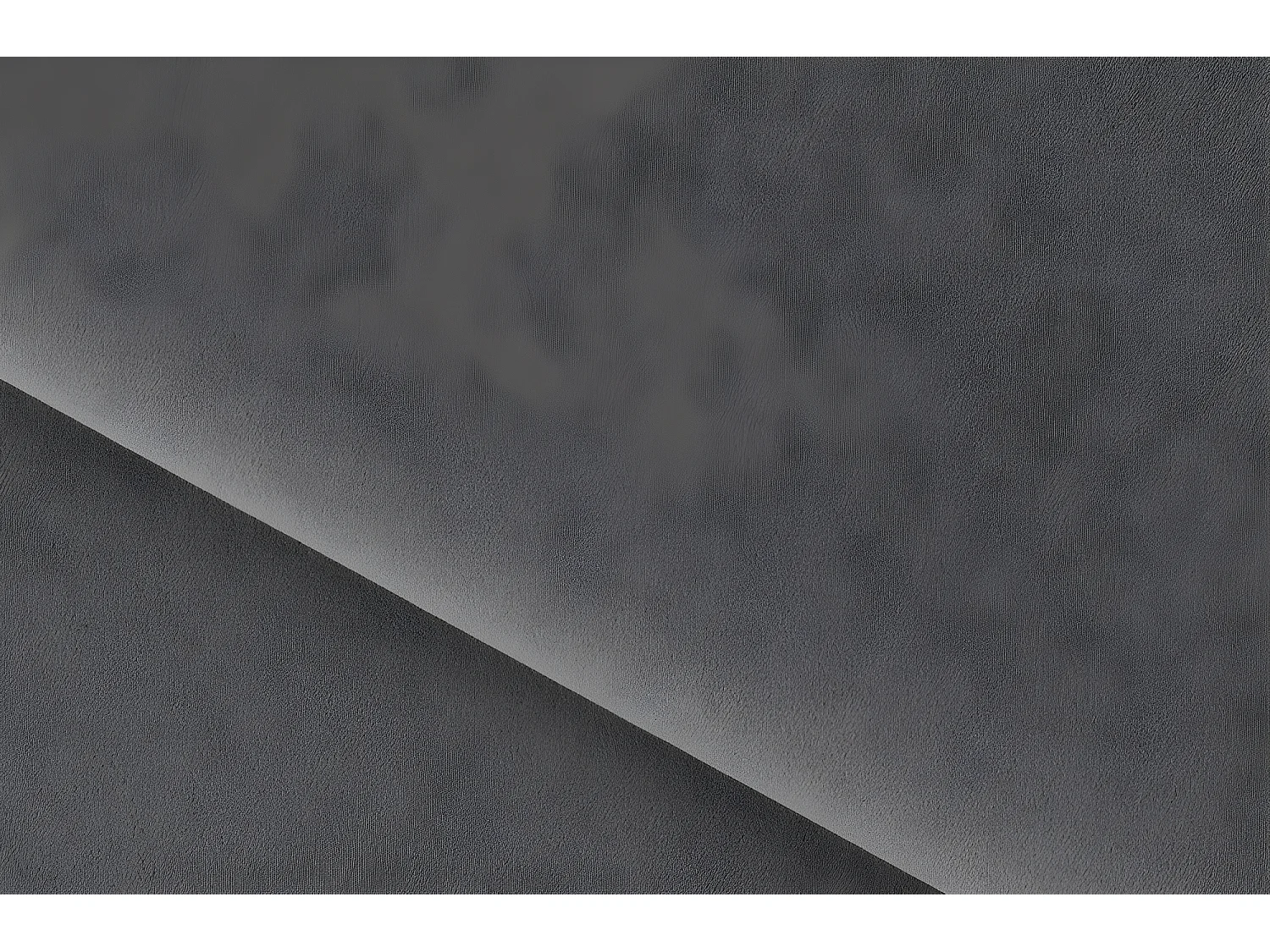 Canapé d'angle convertible en tissu velours luxe, rangement - gris, angle droit(vu de face), ROXANE VELOURS