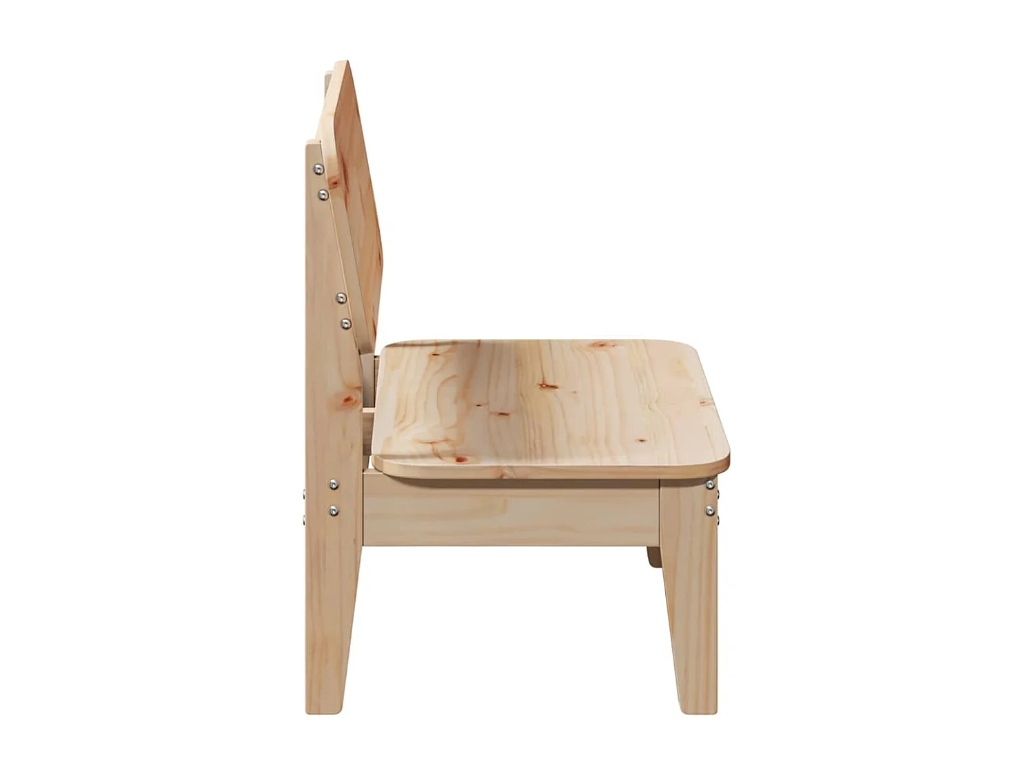 Chaise de jardin 60x52,5x72 cm bois de pin massif