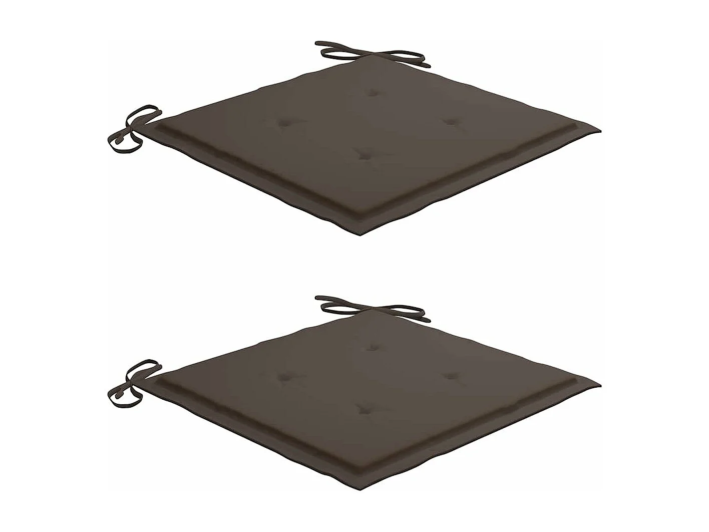 Outdoor Klappstühle 2er Set und Auflagen Akazienholz