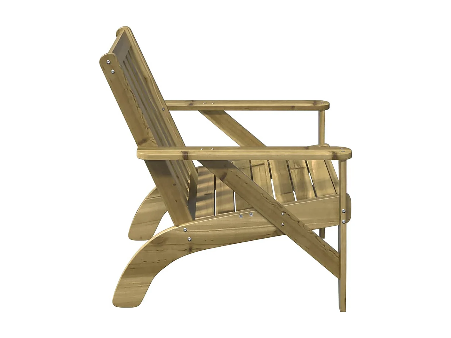 Set di 2 sedie da giardino Adirondack 75x77x77 cm