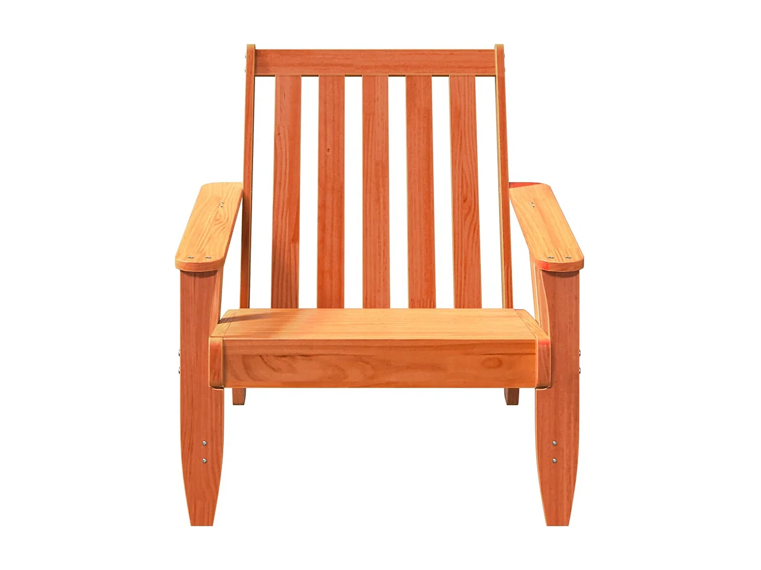 Adirondack Gartenstühle 2er Set braun gewachst 75x77x77 cm