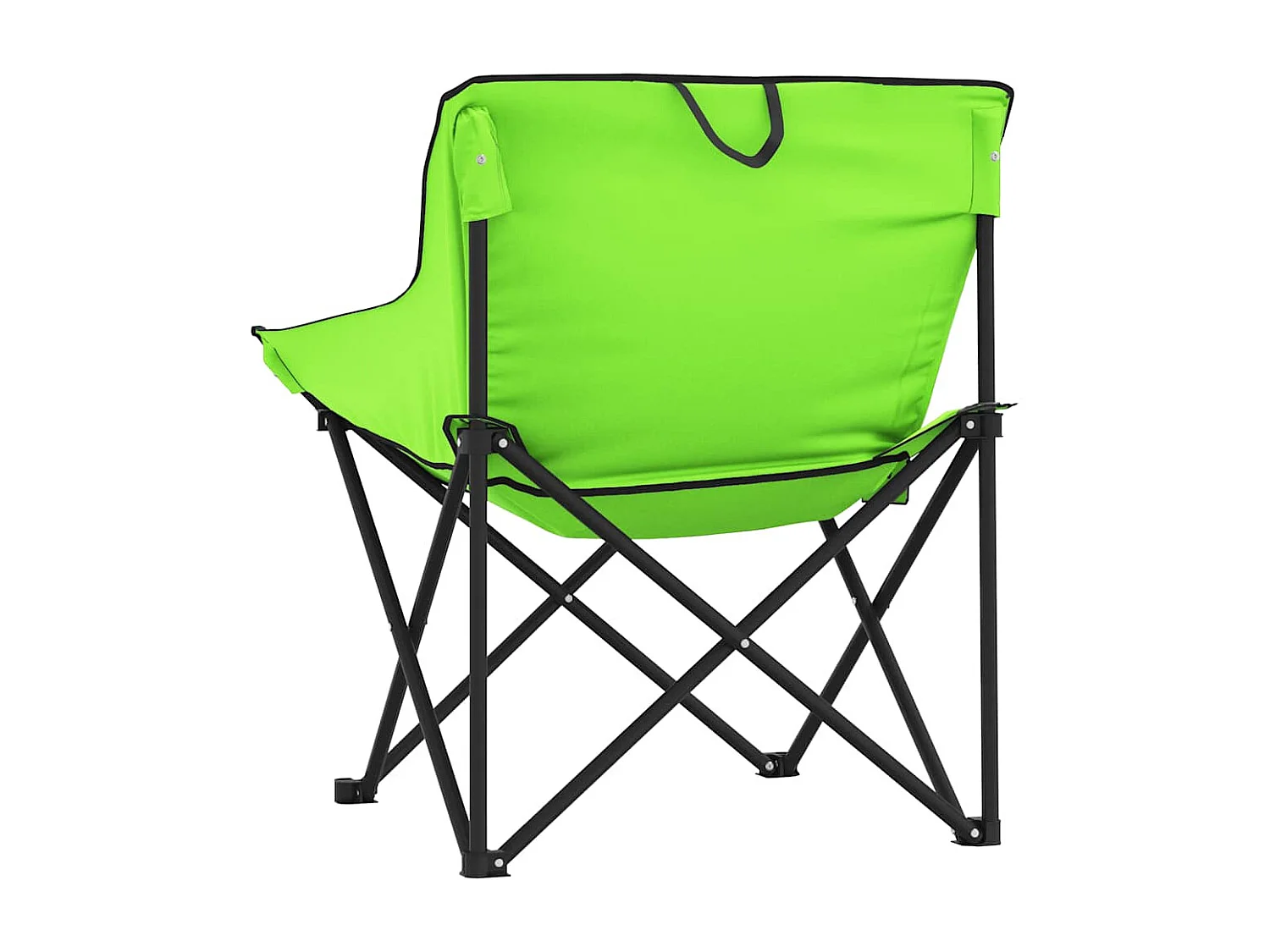 Campingstuhl mit Klapptasche 2er Set grün