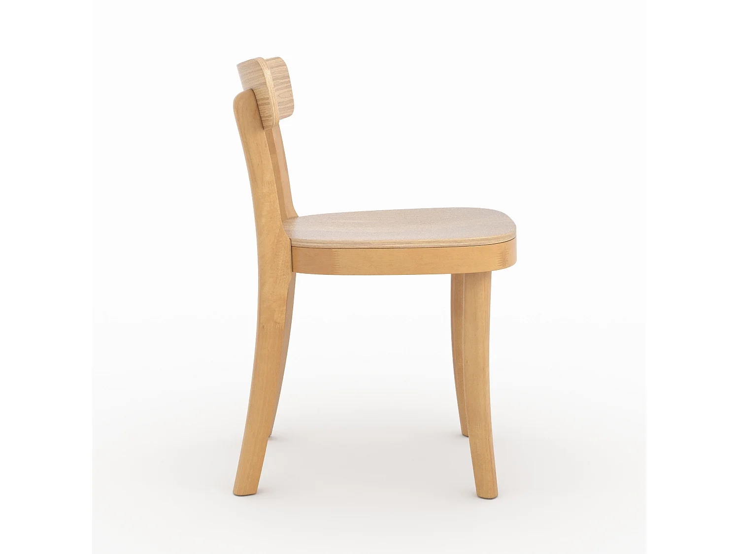 Lot de 2 chaises en bois clair - Keno