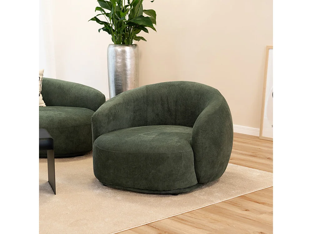 Home Deluxe Ensemble de salon CASARA - Vert foncé