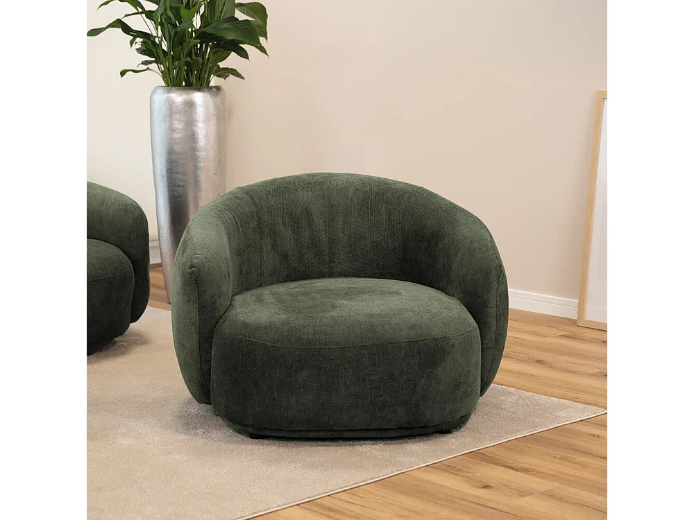 Home Deluxe Ensemble de salon CASARA - Vert foncé