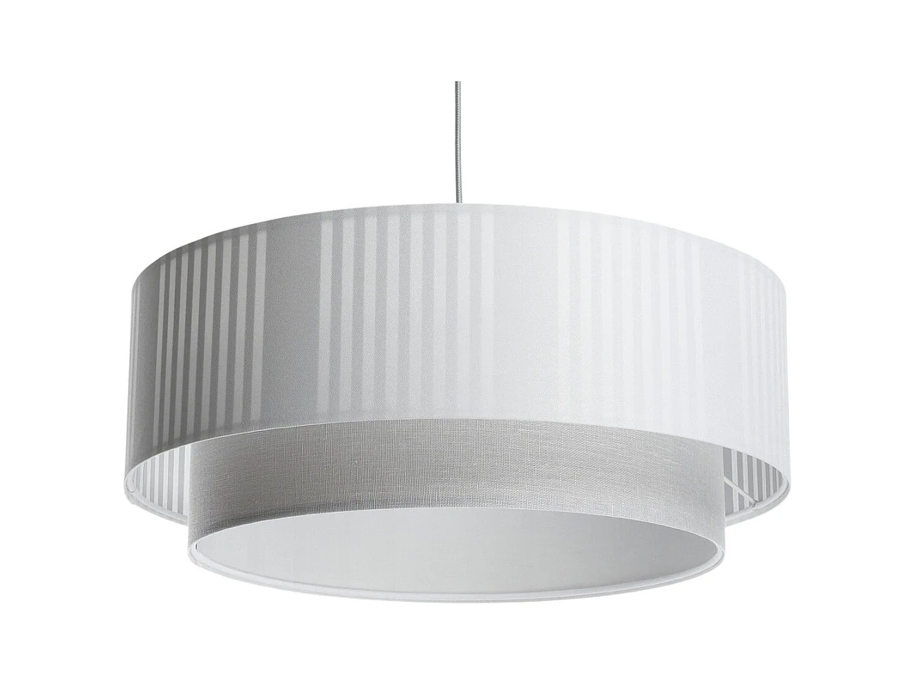 Lampa wisząca DUO LAMI LINE 60x25 biała