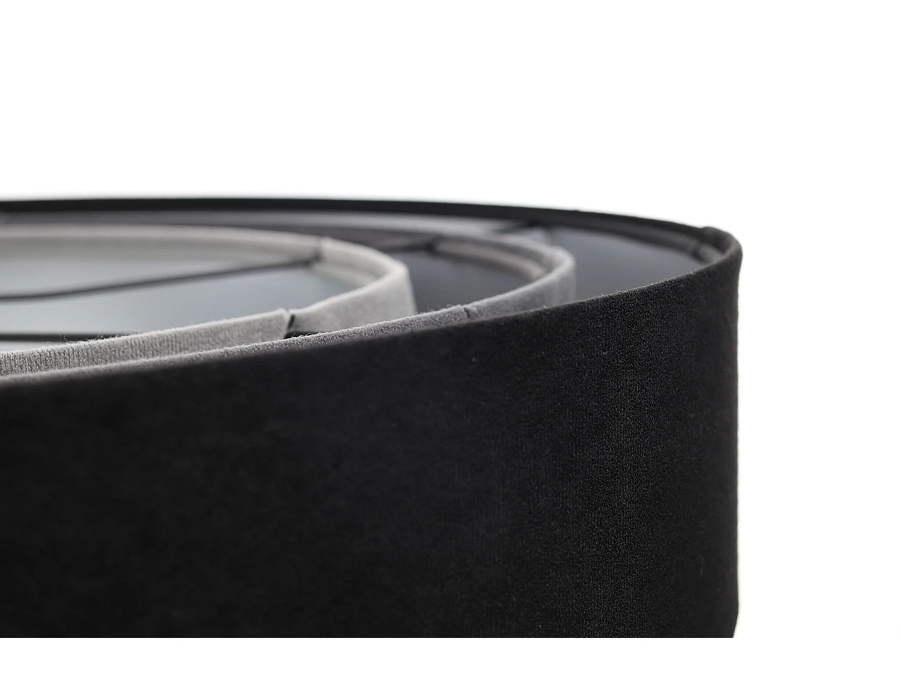 Lampa wisząca TRIO MIX czarna/szara/srebrna