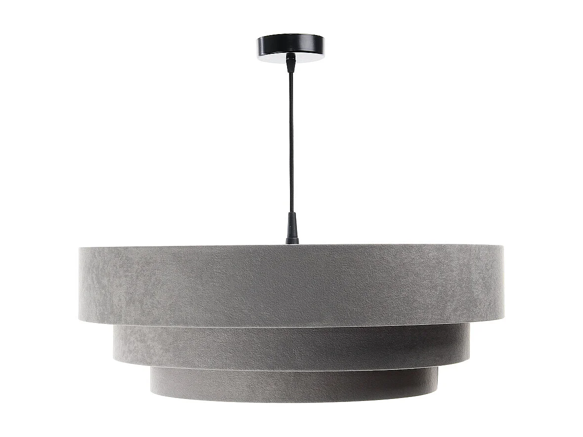 Lampa wisząca TRIO szara/złota