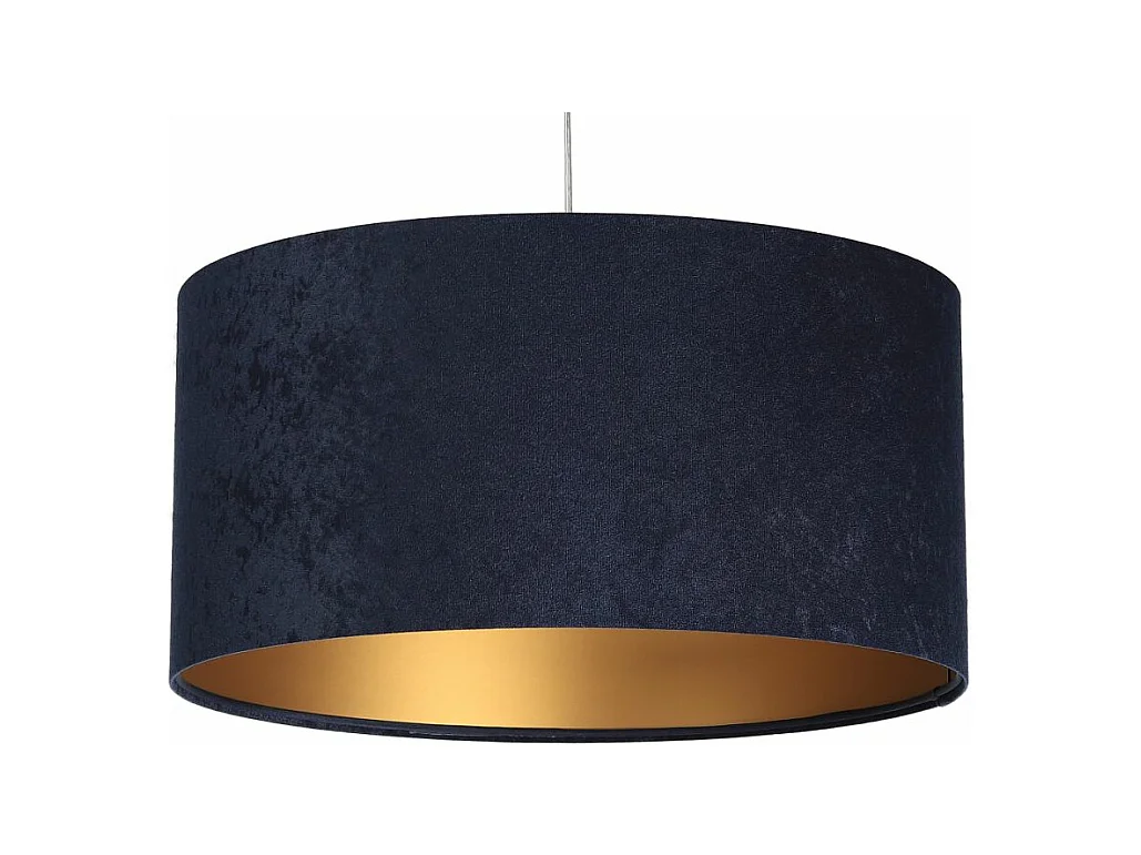 Lampa wisząca HOME 60 granatowa/złota